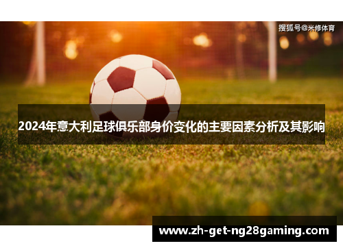 2024年意大利足球俱乐部身价变化的主要因素分析及其影响