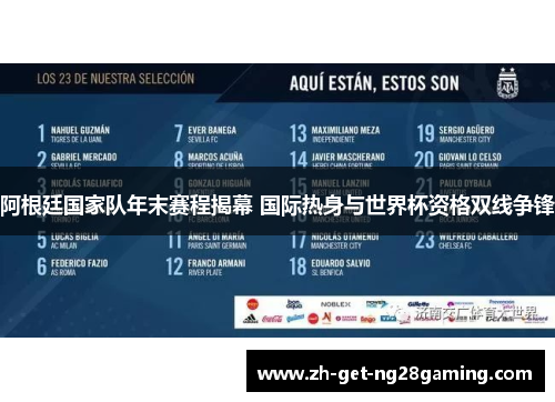 阿根廷国家队年末赛程揭幕 国际热身与世界杯资格双线争锋
